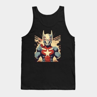 Ultraman Strong Super Hero Propaganda Retro Tank Top